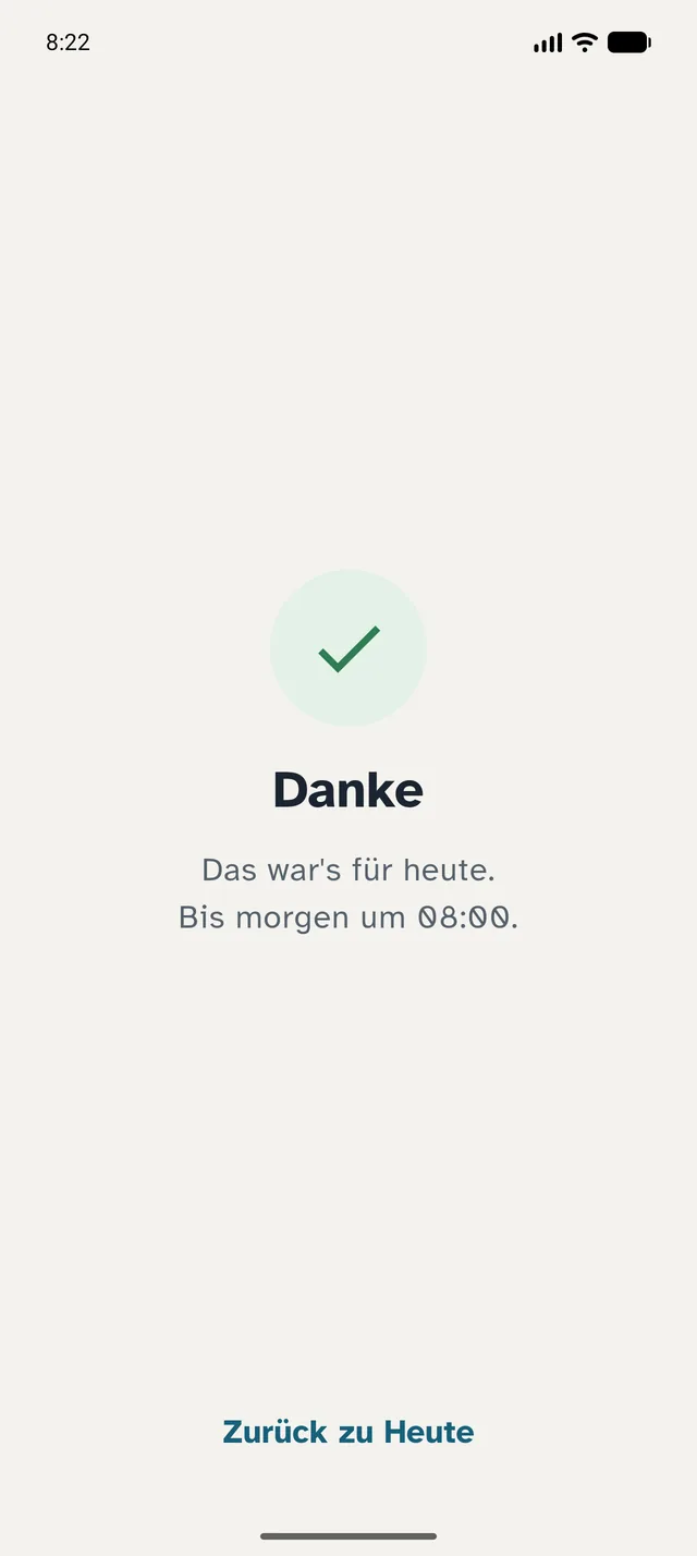 Ein Check-in in 20 Sekunden