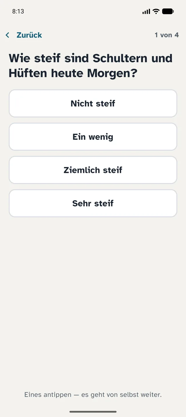Ein Check-in in 20 Sekunden